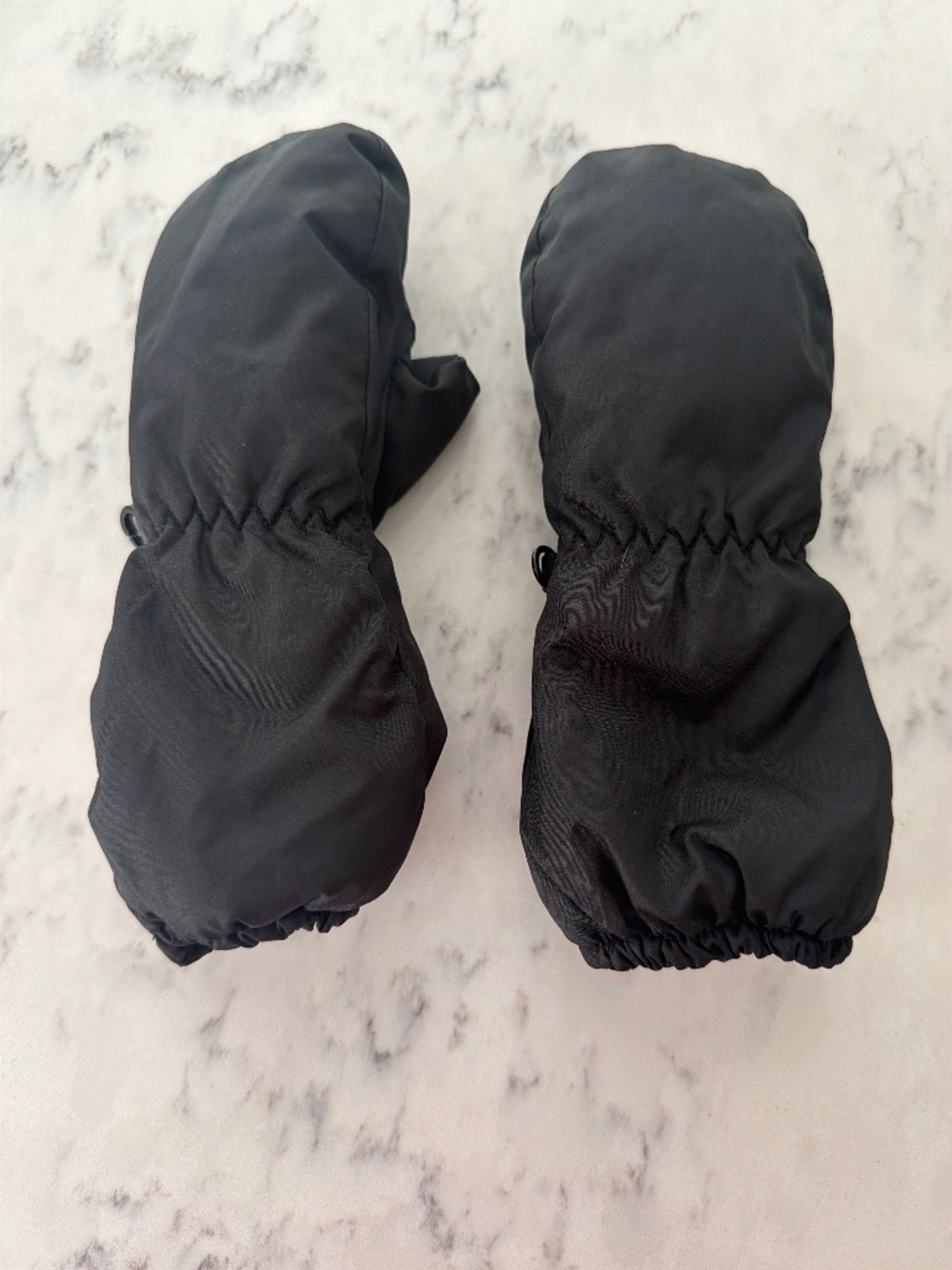 Black Kombi Kids Snow Mittens